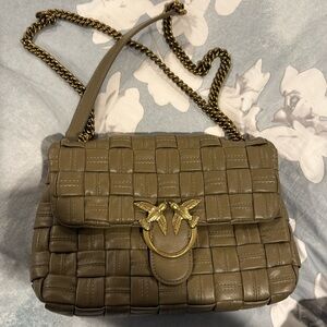 Pinko bag, olive color